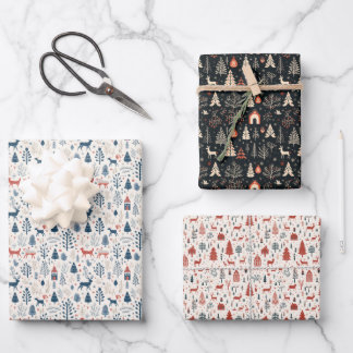 Scandinavian Winter Wonders Wrapping Paper