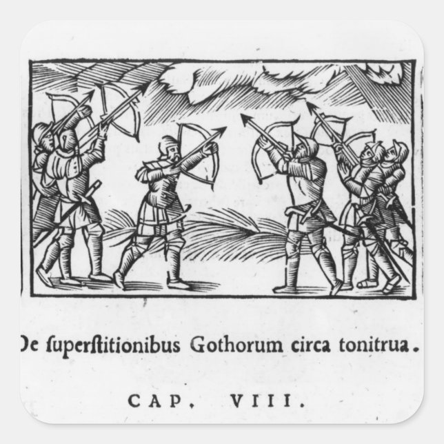 Scandinavians using their arrows square sticker (Front)