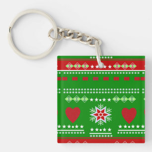 Scandinavien Winter Keychain