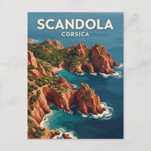 Scandola Nature Reserve France Postcard