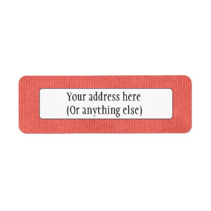 Scanned Detailed Kraft Paper Texture Coral Red