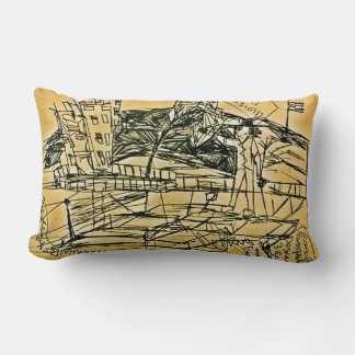 SCANNED PASSPORT LUMBAR PILLOW