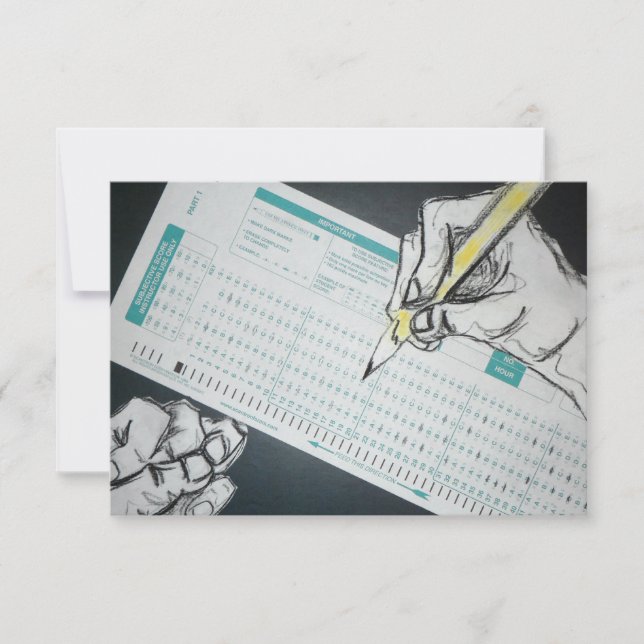 scantron illustration invitation (Front)