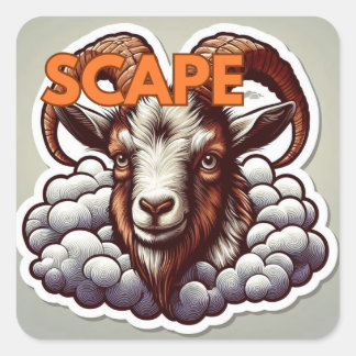 ScapeGoat Square Sticker