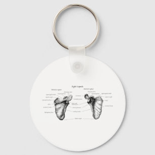 Scapula Details Keychain