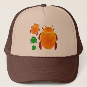 Scarab Beetle Trucker Hat