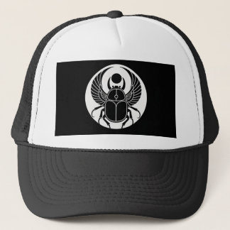 Scarab Beetle Trucker Hat 002- Ancient Symbol Shop