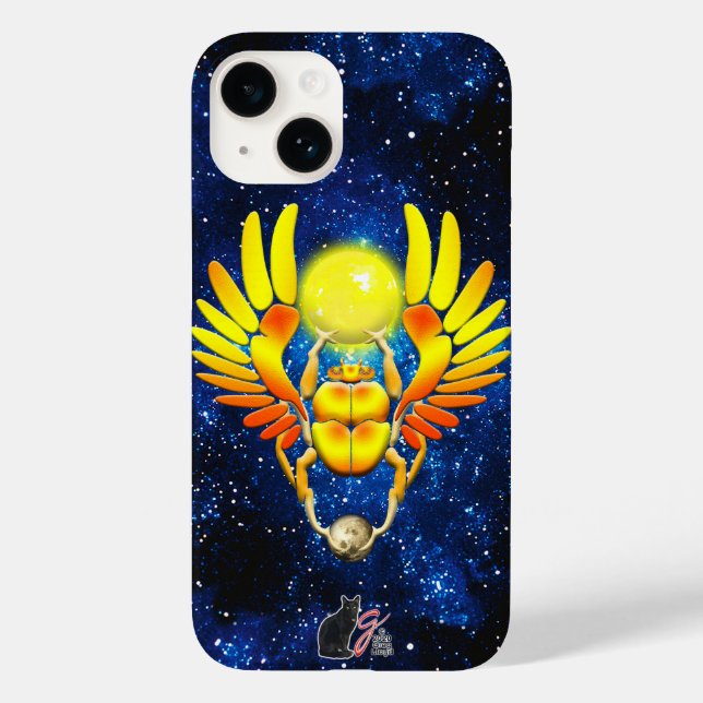 Scarab Case-Mate iPhone Case (Back)