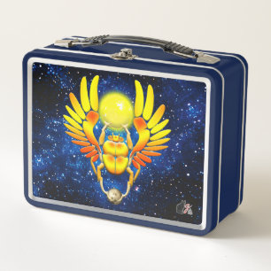 Scarab Metal Lunchbox