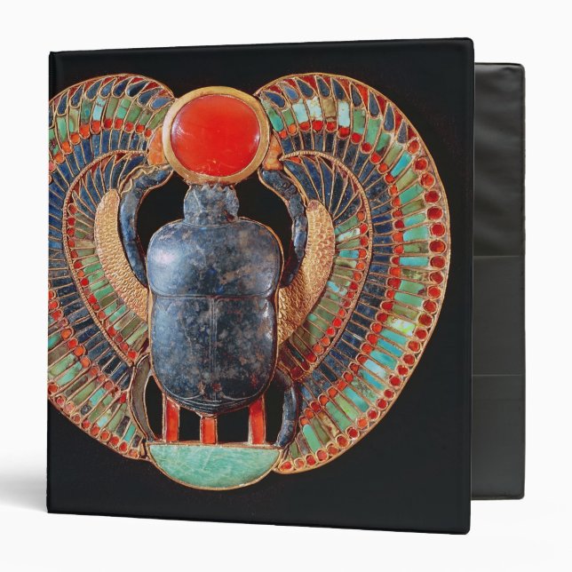 Scarab pectoral, from the tomb of Tutankhamun Binder (Front/Inside)