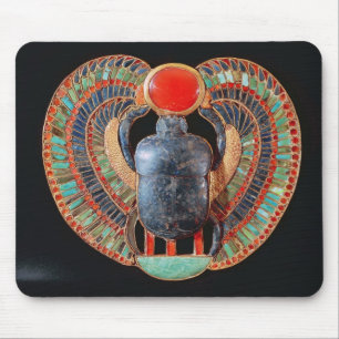 Scarab pectoral, from the tomb of Tutankhamun Mouse Pad