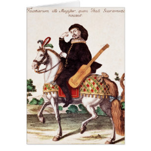 Scaramouche on Horseback