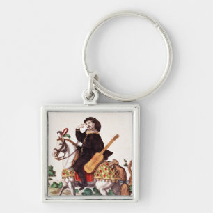 Scaramouche on Horseback Keychain