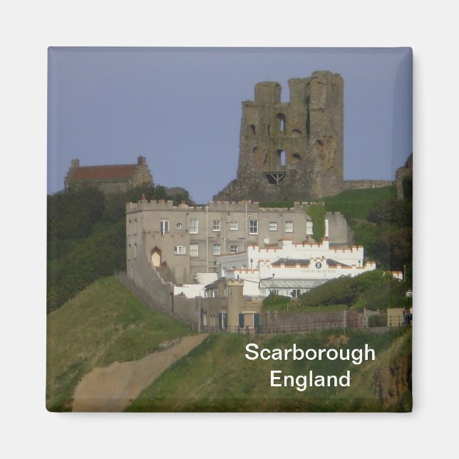 Scarborough Castle England magnet (Front)