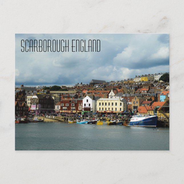 Scarborough England Postcard (Front)