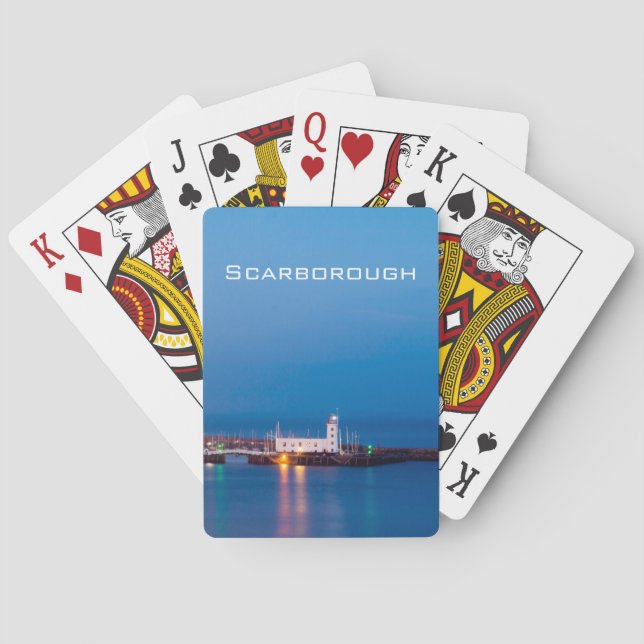 Scarborough Lighthouse Playing Cards (Back)
