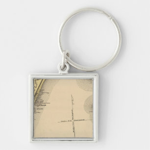 Scarborough, Old Orchard, Saco, Biddeford Keychain