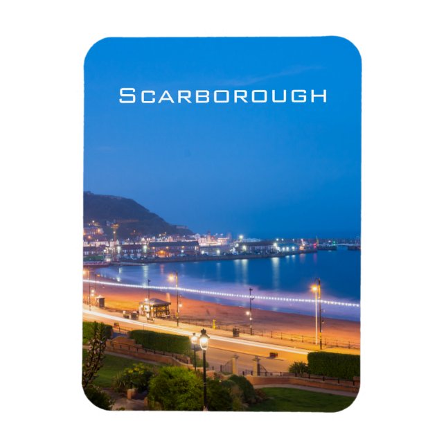 Scarborough South Sands Magnet (Vertical)