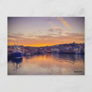 Scarborough Sunset Postcard