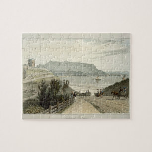 Scarborough, Yorkshire, from Volume VI of 'A Voyag Jigsaw Puzzle