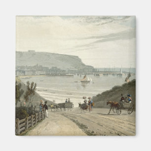 Scarborough, Yorkshire, from Volume VI of 'A Voyag Magnet