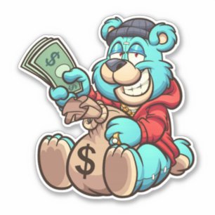 Scare Bear - Thief Sticker