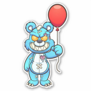 Scare Bear - Zombie Sticker