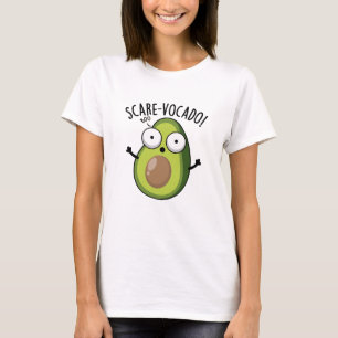 Scare-vocaco Funny Avocado Pun  T-Shirt