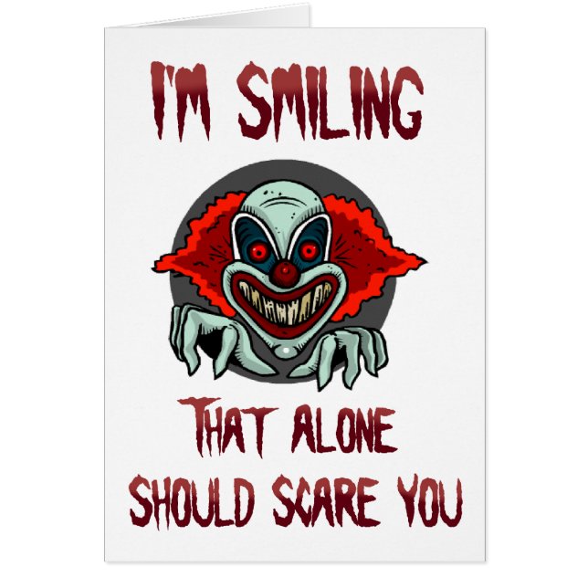 Scare You card (Front)