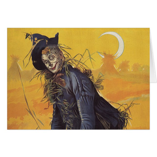 Scarecrow from Wizard of Oz, Vintage Fairy Tales (Front Horizontal)