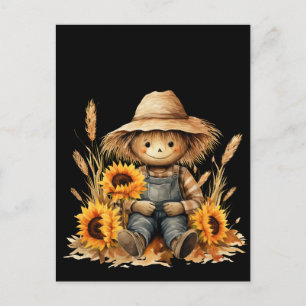Scarecrow Greeting  Postcard