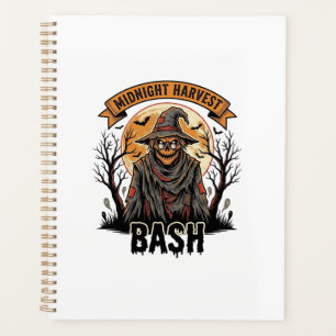 Scarecrow Halloween Shirt Vintage Engraving Party Planner