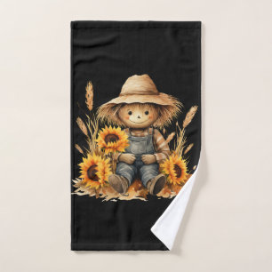 Scarecrow hand towel