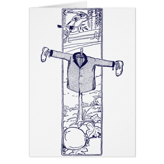 Scarecrow in the Garden (Front)