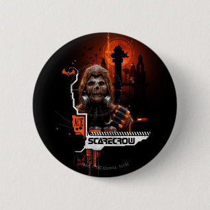 Scarecrow Orange Graphic 2 Inch Round Button