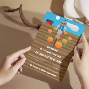 Scarecrow Party Invitation
