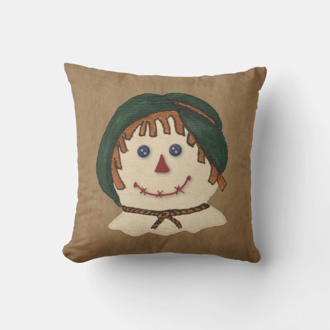Scarecrow Pillow (Front)