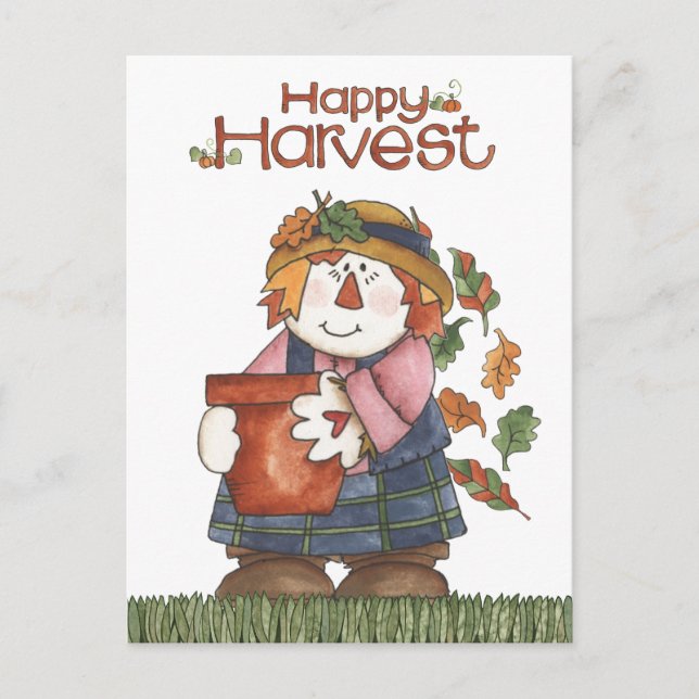 Scarecrow Postcard (Front)