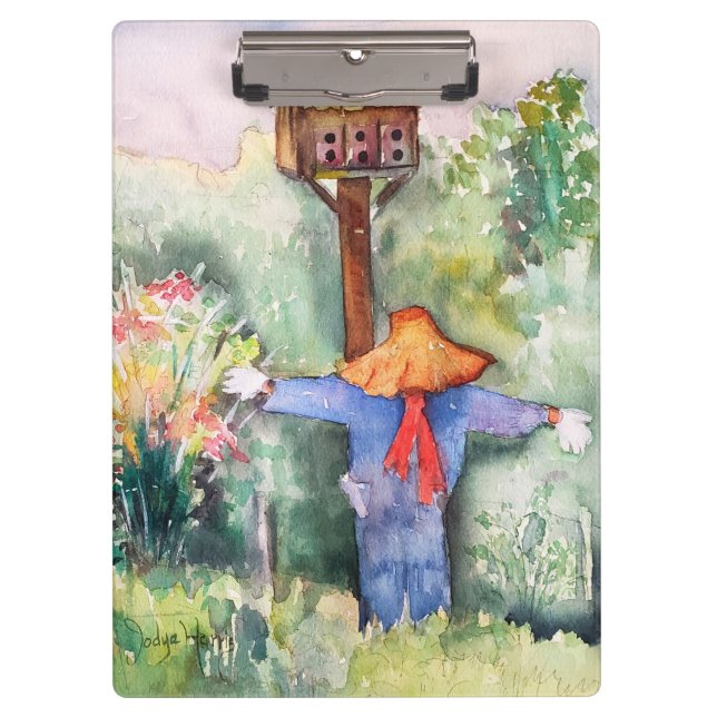 Scarecrow Scene Clipboard (Front)