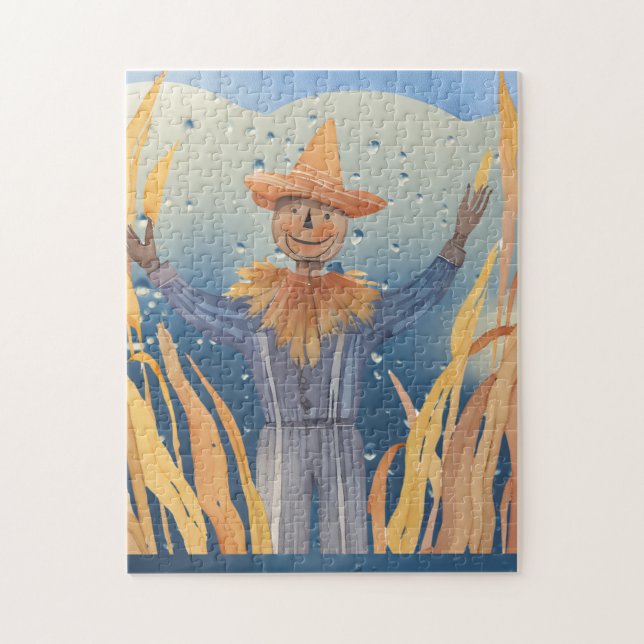 Scarecrow time jigsaw puzzle (Vertical)