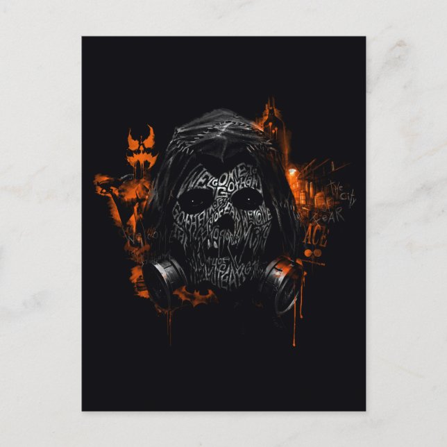 Scarecrow - Welcome To Gotham City Postcard (Front)