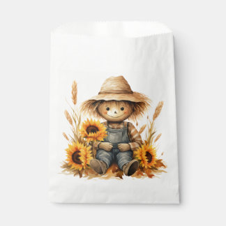 Scarecrow with Sunflower  Favour Bag