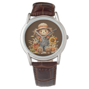 Scarecrow with Sunflowers Watch