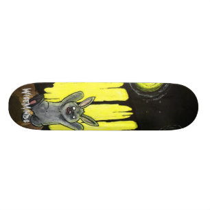 Scared Bunny 2 Skateboard