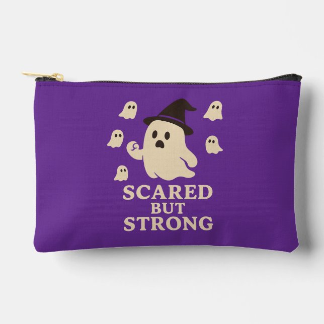Scared But Strong Accessory Pouch (Front)