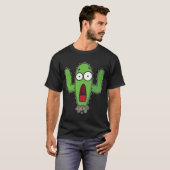 Scared Cactus T-Shirt (Front Full)
