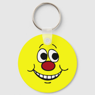 Scared Face Grumpey Keychain