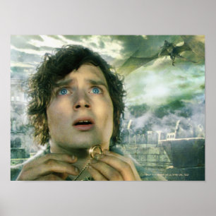 Scared FRODO™ Holding Ring Poster