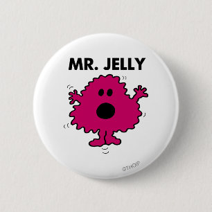Scared & Nervous Mr. Jelly 2 Inch Round Button