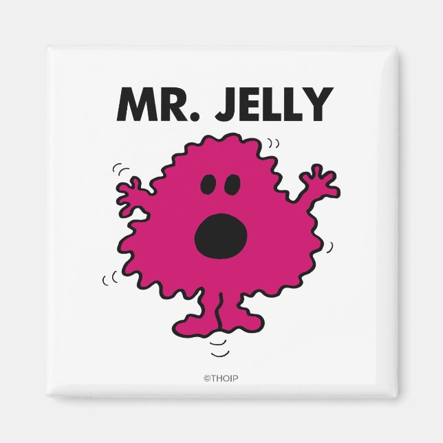 Scared & Nervous Mr. Jelly Magnet (Front)